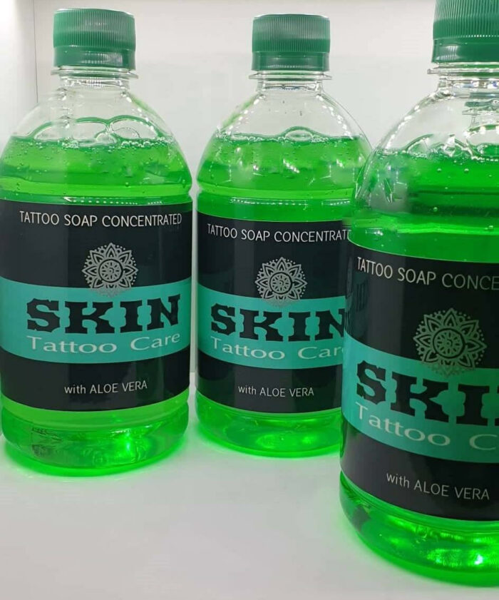 SKIN2SKIN ΤΑΤΤΟΟ GREEN SOAP concentrated EXTRA - Image 2