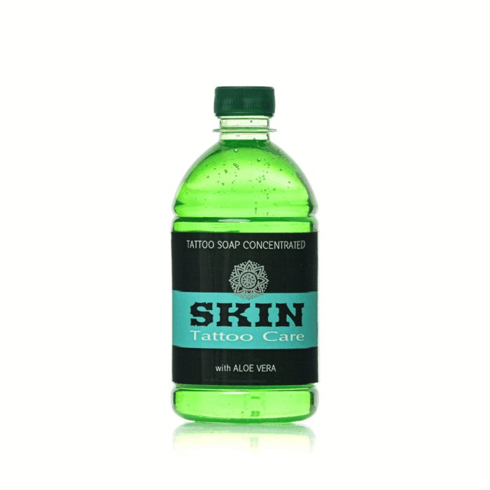 SKIN2SKIN ΤΑΤΤΟΟ GREEN SOAP concentrated EXTRA