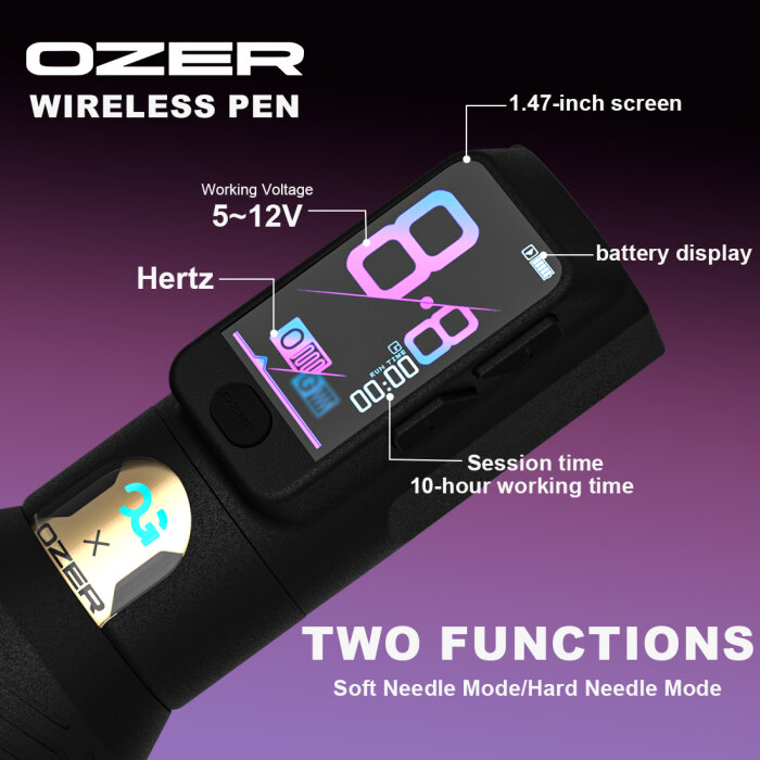 Ozer x OG-Fury II - Tattoo Pen - 4.2 mm - Image 2