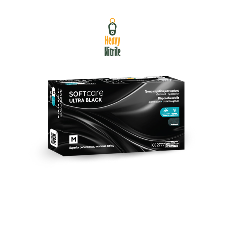 Soft Care ULTRA Μαύρο Nitrile
