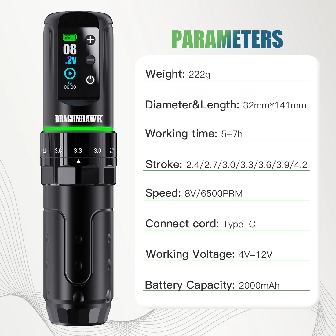 Dragonhawk L3 Adjustable Wireless Machine - Image 7