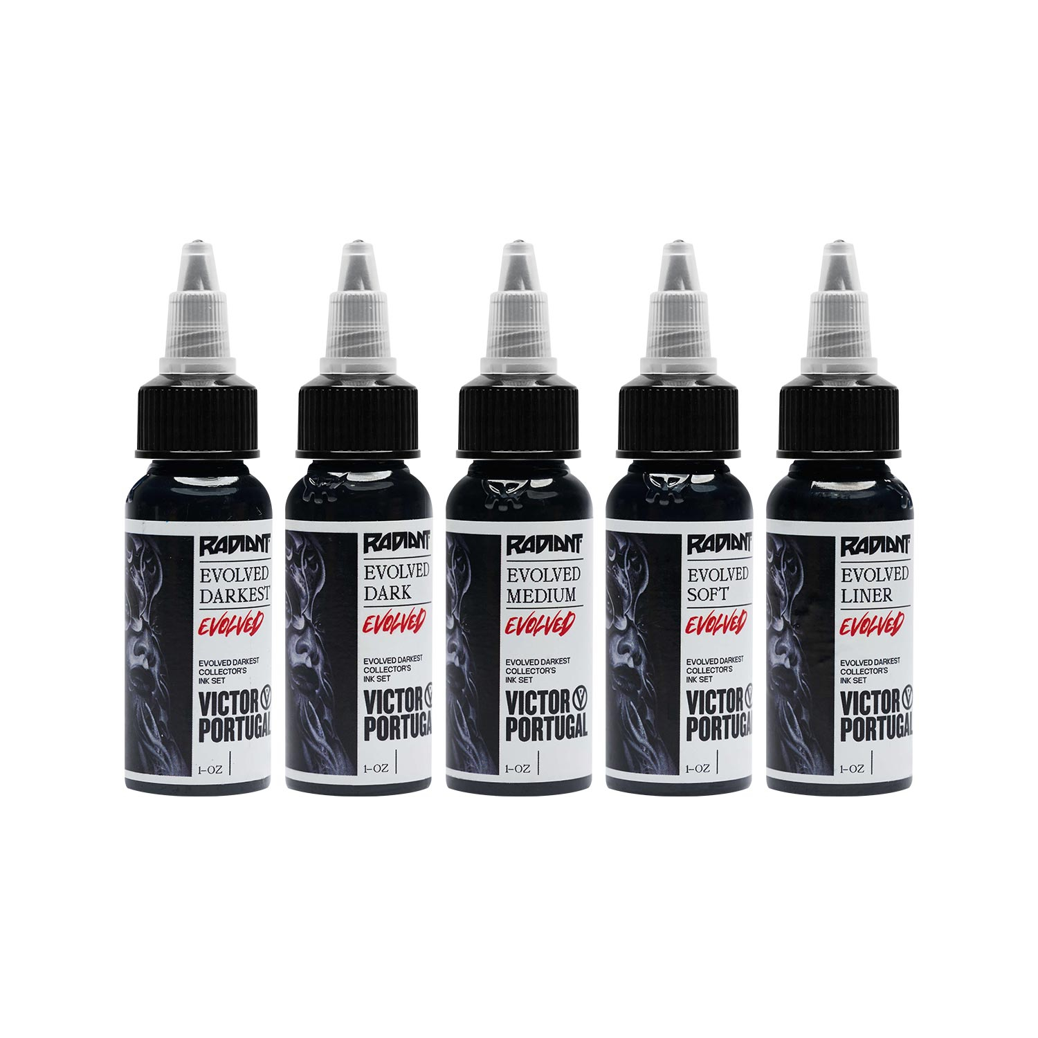 Evolved Victor Portugal Complete Set of 5x30 ml